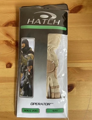 Guantes tácticos HATCH Operator SOG-L 200 pequeños bronceados del desierto TOTALMENTE NUEVOS Foto 1 de 4