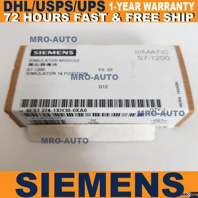 New Siemens 6ES7 274-1XH30-0XA0 6ES7274-1XH30-0XA0  SIM 1274 US FREE TAX - Image 1 of 2