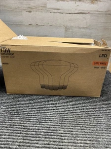 Unbranded 75W Equivalent BR40 Dimmable LED Bulbs, 6-Pack Soft White - Picture 1 of 8