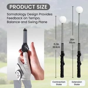 FINGER TEN Übungsschwunghilfe Set, Golftraining Aufwärmrhythmus - Bild 1 von 12