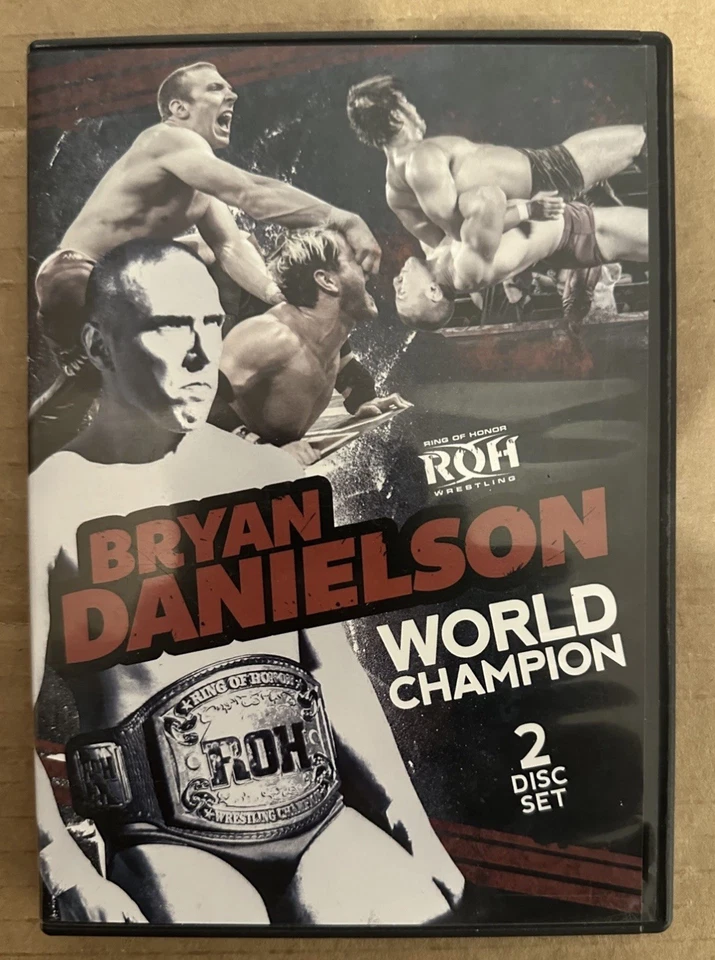 Bryan Danielson World Champion DVD Ring of Honor Wrestling ROH AEW PWG NJPW WWE  - Image 1 of 4