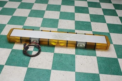 03-09 Hummer H2 Aftermarket Whelen Amber Overhead Roof Lamp Orange Light Bar WTY - Image 1 of 4