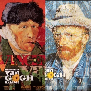 Vincent van Gogh Exhibit Posters 2018 - Lot of Two - 24 inch x 36 inch - Unused - Picture 1 of 10