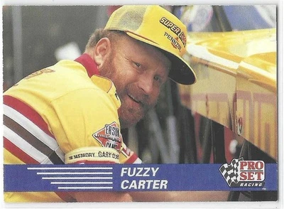 Fuzzy Carter 1991 Pro Set Racing NHRA #99 - Image 1 of 2