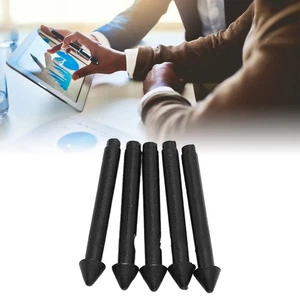 5x Pro Tablet Stylus Pen Tips Black 2H Sensitive Accurate Fine Glossy Tip Ta NEW - Afbeelding 1 van 12