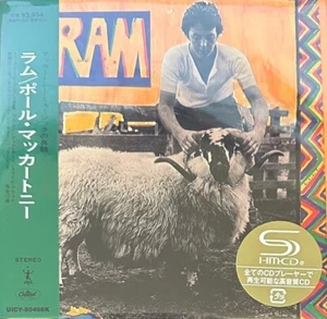 PAUL MCCARTNEY RAM 2024 JAPAN IMPORT MINI LP SHM CD NEW THE BEATLES WINGS - Picture 1 of 3
