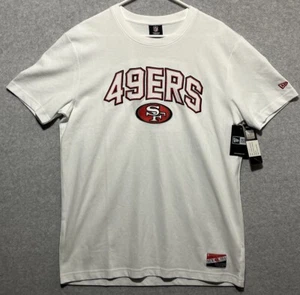 New Era NFL San Francisco 49ers Men’s Embroidered Throwback T-shirt Large - Picture 1 of 9