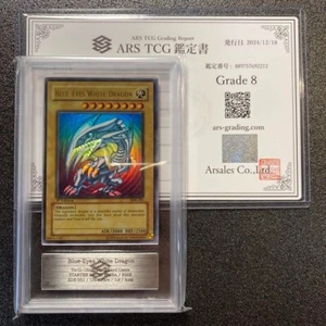 ARS 8 2002 YuGiOh SDK-001 1ª Edición Dragón Blanco Ojos Azules Ultra Raro Inglés Holo - Imagen 1 de 11