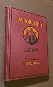 1928 Parodology : Songs For Fun and Fellowship by E.O. Harbin VTG Cokesbury - Foto 1 di 11