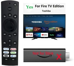 Universal Remote Compatible with All Toshiba Fire TV [No Voice Search] - Picture 1 of 3