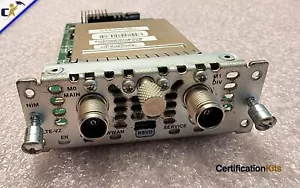 Cisco NIM-4G-LTE-VZ ISR4400 4G LTE NUOVO per interfaccia Verizon - piastra graffi - Foto 1 di 1
