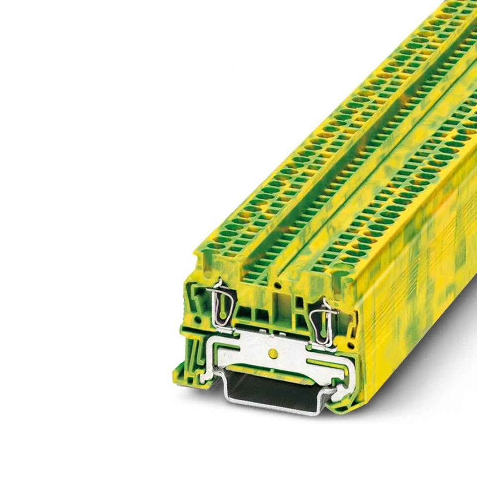 PHOENIX ST 1.5-PE 3031513 ST1,5-PE Spring cage ground terminal block 5PCS - Image 1 of 1