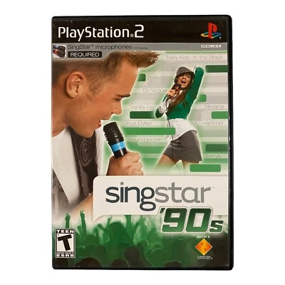 SingStar '90s PS2 PlayStation 2 - Complete CIB - Image 1 of 3