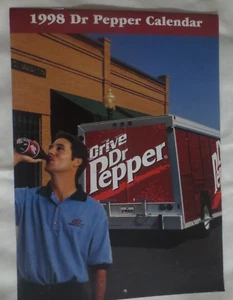 The Official Dr Pepper  Annual Calendar for 1998 - Picture 1 of 10