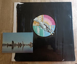 Pink Floyd LP Wish You Were Here UK Harvest 1st Press A-1 B-3 IN SHRINK & CARD
