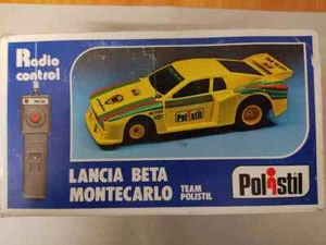 Polistil: Lancia Beta Montecarlo -auto radiocomandata d'epoca italiana, confezione originale nuova - Foto 1 di 2