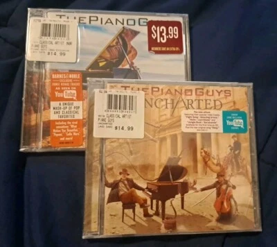 The Piano Guys (CD, 3 Bonus Tracks, 2002) & Uncharted 2016 Lot SEALED Brand New  — 第 1/2 张图片