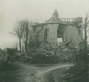 France WWI Souain Church Ruins Destruction old SIP Photo 1914-1918 - Bild 1 von 2