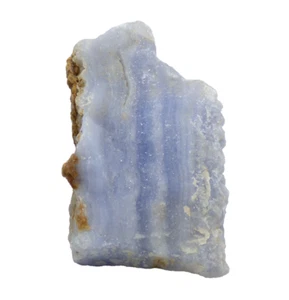 Base de corte de muestra mineral crudo grado A de ágata de encaje azul sin pulir 147 g Namibia - Imagen 1 de 15