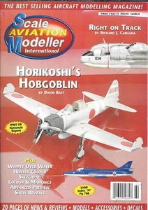 Scale Aviation Modeller V.3 N.12 Hasegawa A6M2a Hurricane Hawker Hunter  Fiat - Bild 1 von 1