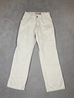 Pantalones Avirex vintage para mujer talla 5/6 beige lona cepillada carpintero utilitario Foto 1 de 4