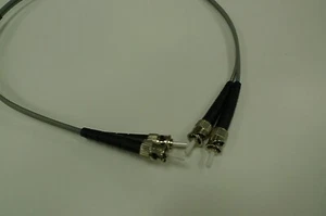 Fiber Optic Cable   Duplex 62.5/125  ST  - Picture 1 of 12