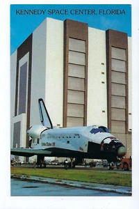 Kennedy Space Center Postkarte Shuttle Columbia NASA Florida - Bild 1 von 2