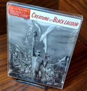 Creature from the Black Lagoon STEELBOOK (4K) NEW-w/PROTECTIVE SLEEVE-Free S&H - Picture 1 of 8