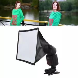 Flash Lamp Soft Box Portable Mini Diffuser for Nikon for Canon - Picture 1 of 6