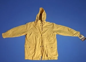 NWT WOOLRICH Lined Hooded Parka Field Jacket Yellow Sz XL - Picture 1 of 11