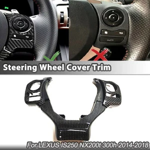 Inner Steering Wheel Panel Cover Trim For LEXUS IS250 NX200t 300h 2014-2018 2016 - Picture 1 of 11