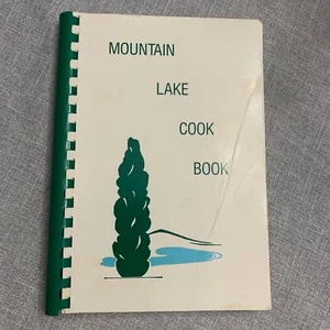 VIntage Mountain Lake Cookbook By Peggy Batchelder Coil Binding 1989 Edition - Picture 1 of 11