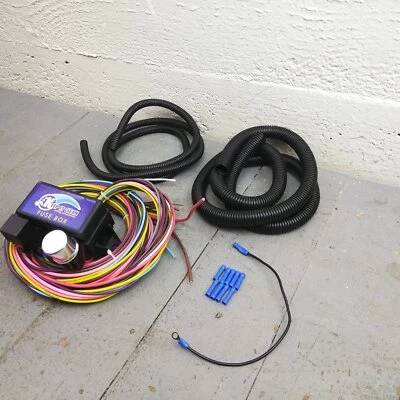 Комплект для модернизации блока предохранителей жгута проводов для многожильной изоляции Early Studebaker ПВХ - Изображение 1 из 4