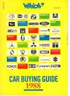 Motoring Which 1988  New & used car guide