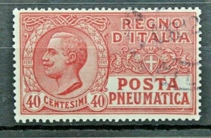 ITALIA REGNO 1925 POSTA PNEUMATICA 40 CENTESIMI TIMBRATO USED (C.A) - Foto 1 di 2