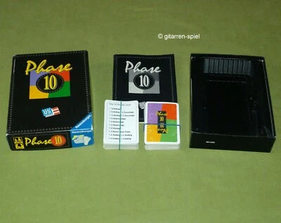 Phase 10 Kartenspiel Komplett - Das Kultspiel von Ravensburger ©2001 Sehr gut! - Bild 1 von 3