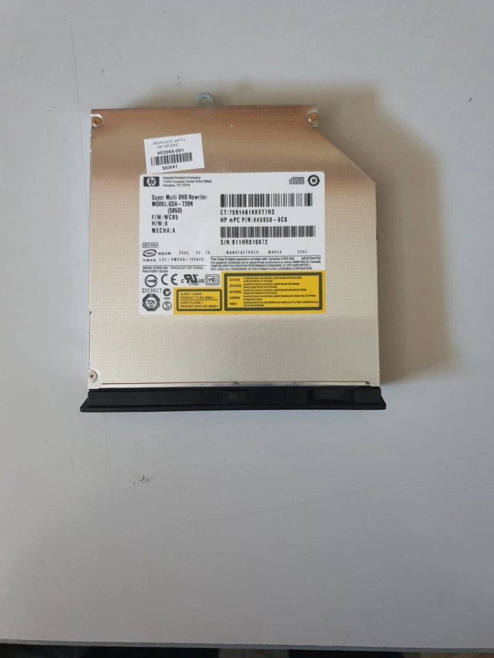 Compaq Pesario V3700 dvd drive - Image 1 of 1