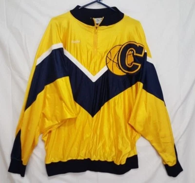 Vtg Rawlings Long Beach Basketball Satin Jacket Warm Up 44 L Starter Chadwick - Изображение 1 из 4