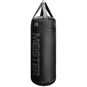 BORSA PESANTE DA BOXE MEISTER 90 LIBBRE RIEMPITA X-WIDE - DOPPIA ESTREMITÀ Punzonatura MMA Training - Foto 1 di 5