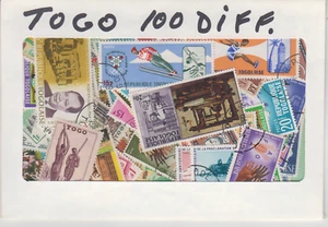 COLLECTION / PACK*** TOGO  - 100 DIFFERENT LARGE  BEAUTIFUL STAMPS. - Imagen 1 de 1