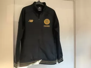 Mens CELTIC FC 2016-17 New Balance Training Zip Up Jacket UK Size Large - Imagen 1 de 8