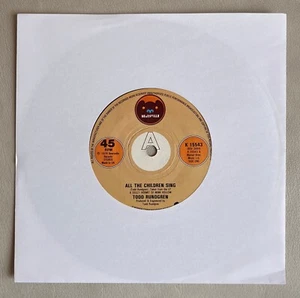Todd Rundgren - All The Children Sing Vinyl 7" Single K15543 EX - Picture 1 of 3