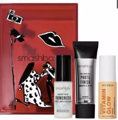 SMASHBOX  Photo Finish Primer Trio Travel Gift Set  - New in Box - $45 Value - Image 1 of 4