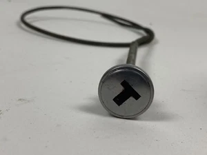 Original OEM Authentic 47-53 Chevy/GMC Truck Stainless Throttle Cable & Knob - Bild 1 von 4