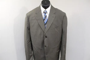 Joseph Abboud 2 Piece Suit Wool Cashmere USA MADE Mens Size 44 R Pants 37 x 29 - Picture 1 of 18