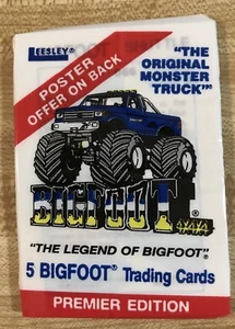 Ford Bigfoot The Original Monster Truck Unopened Wax Pack - Picture 1 of 4