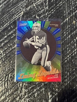 Prestige 2023 Living Legends Joe Montana LL-23 18/249 - Image 1 of 3