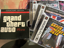 GTA Grand Theft Auto Collectors' Edition Sony PlayStation 1 PS1 Tested Working