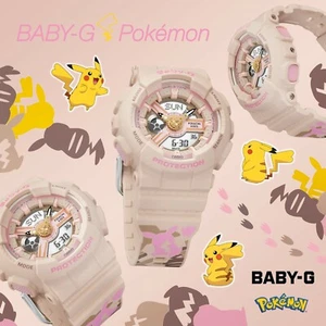 Casio G-Shock Baby G x Pikachu 25th Anniversary BA110PKC-4A - 43mm in Resin - Picture 1 of 12