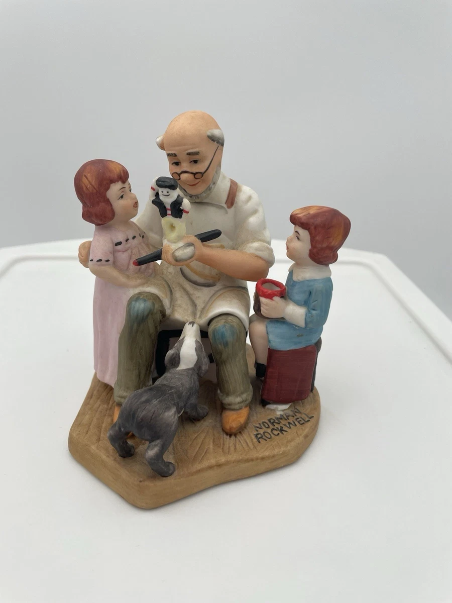 Norman Rockwell Figurine The Toymaker for sale | eBay
